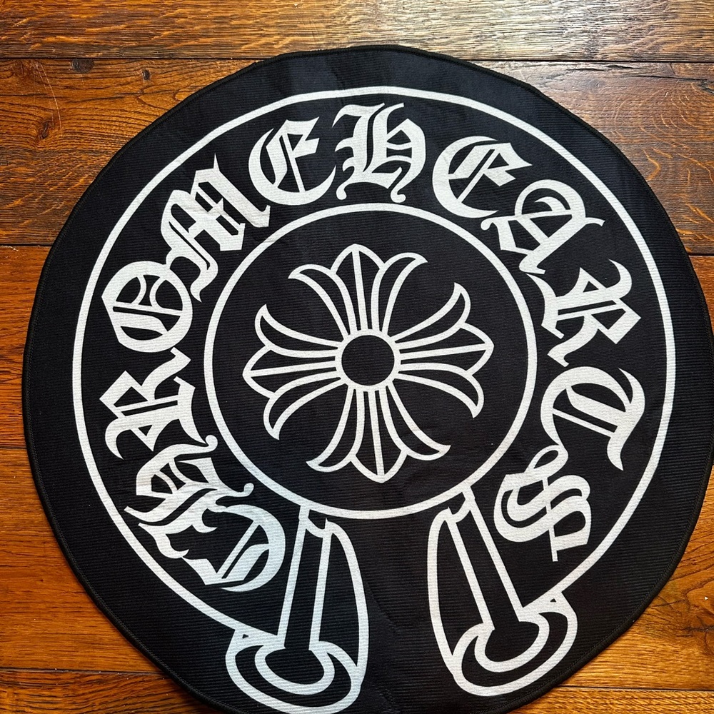 r*p chrome hearts rug